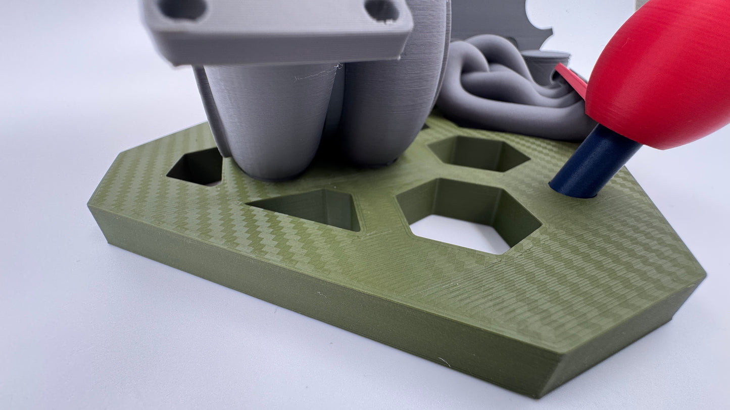 Bilderrahmen für Autoliebhaber (Turbolader, Kolben, Kurbelwelle etc.) - 20x15 cm oder 13x18 cm