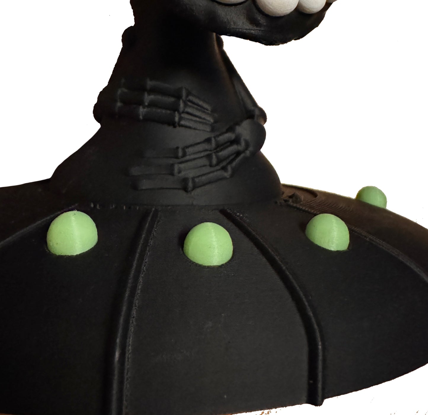 Alien Controller Ständer für PS5 & Xbox Series S/X - für 2 Controller - Glow in the Dark Augen - Gaming Setup Deko - Dual Controller Stand