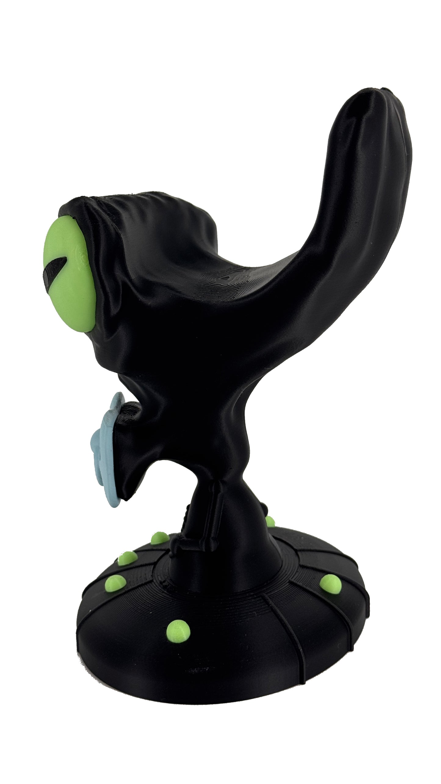 Controller Ständer für 1 Controller für PS5 oder Xbox Alien mit Schnuller – Glow in the Dark – Gaming Setup Deko – Headset & Gamepad Holder Alien Pacifier